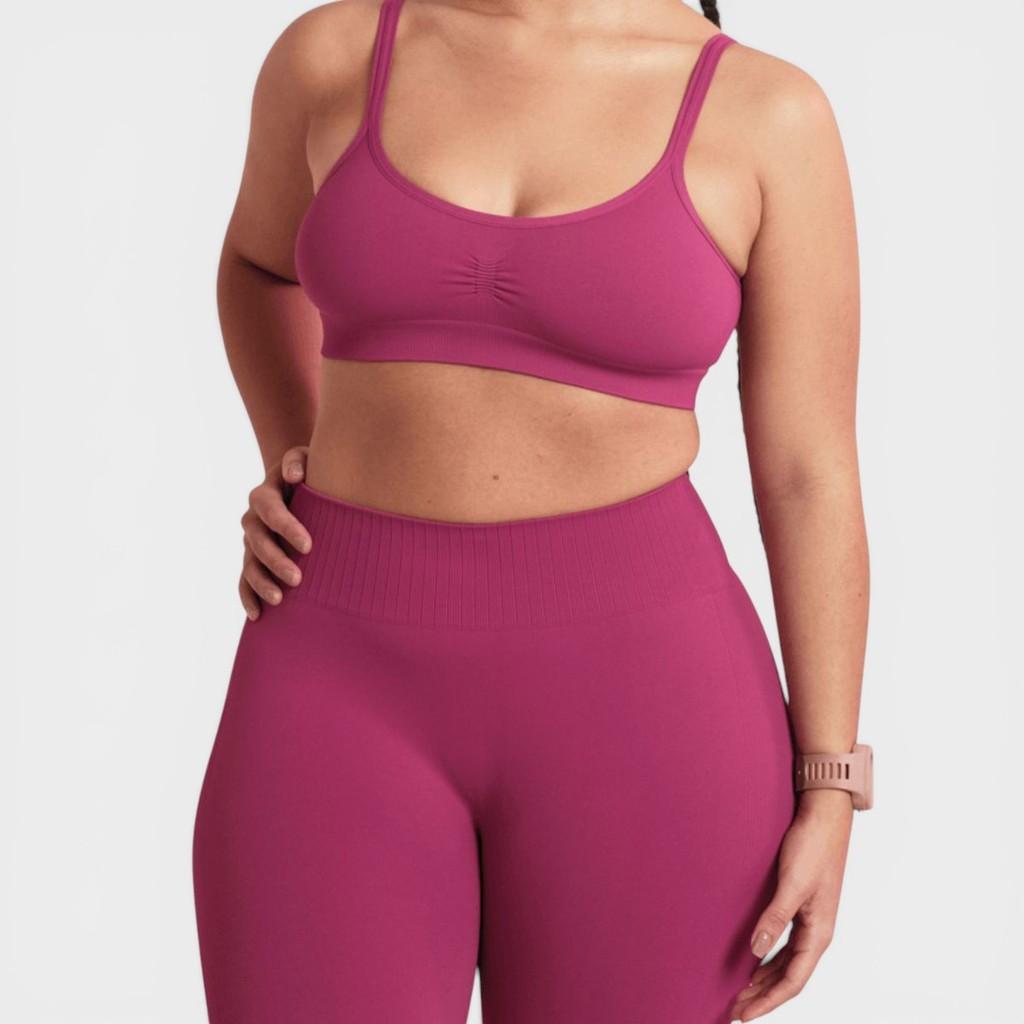 Top Lupo Lsport Slim Feminino - Rosa Escuro