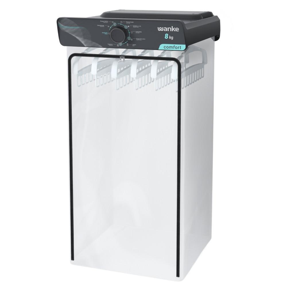 Secadora De Roupas De Parede Wanke Swca080 Timer 120 Minutos 8KG
