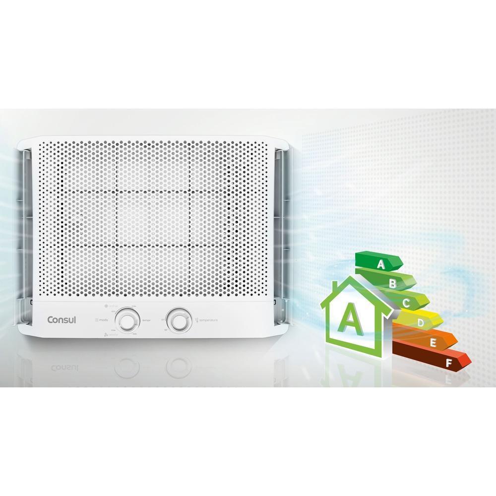 Ar Condicionado De Janela Consul 7.500 Btus Frio Mecânico Ccb07gb Branco