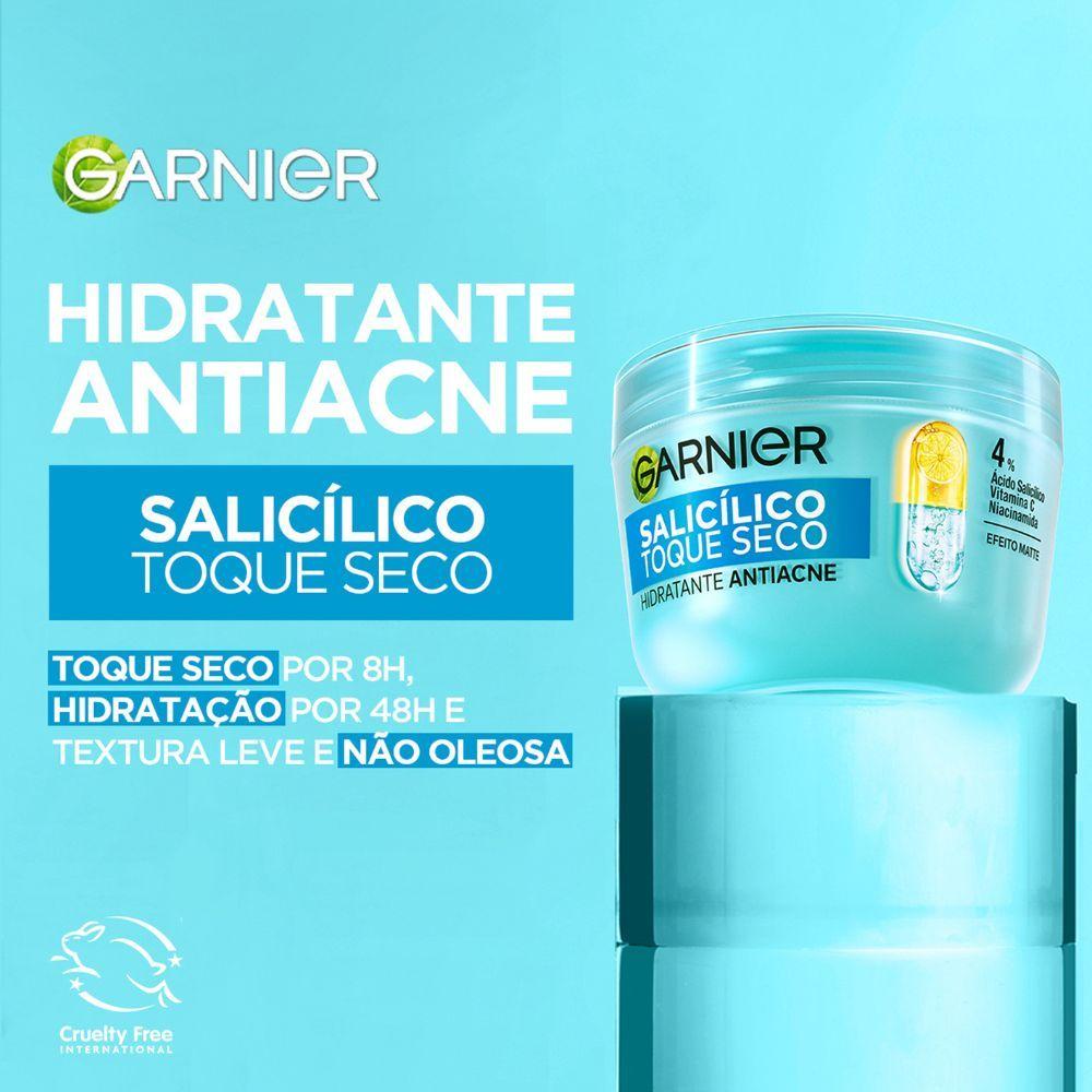 Gel Hidratante Facial Garnier Antiacne Salicílico Toque Seco 85g