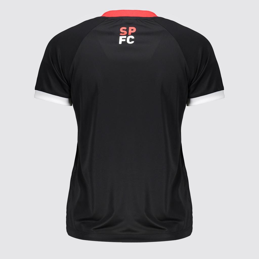 Camisa São Paulo Entoar Feminina Preta