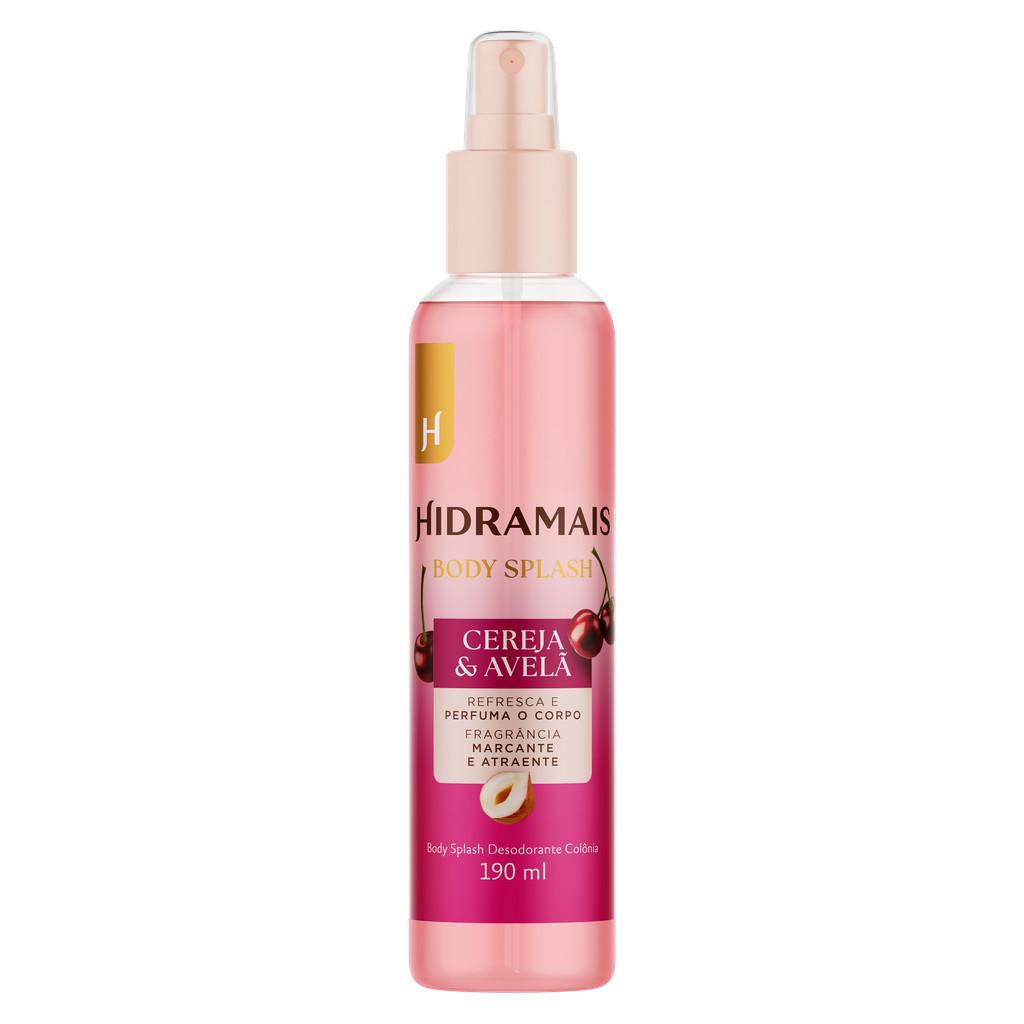 Body Splash Cereja E Avelã Hidramais 190ml