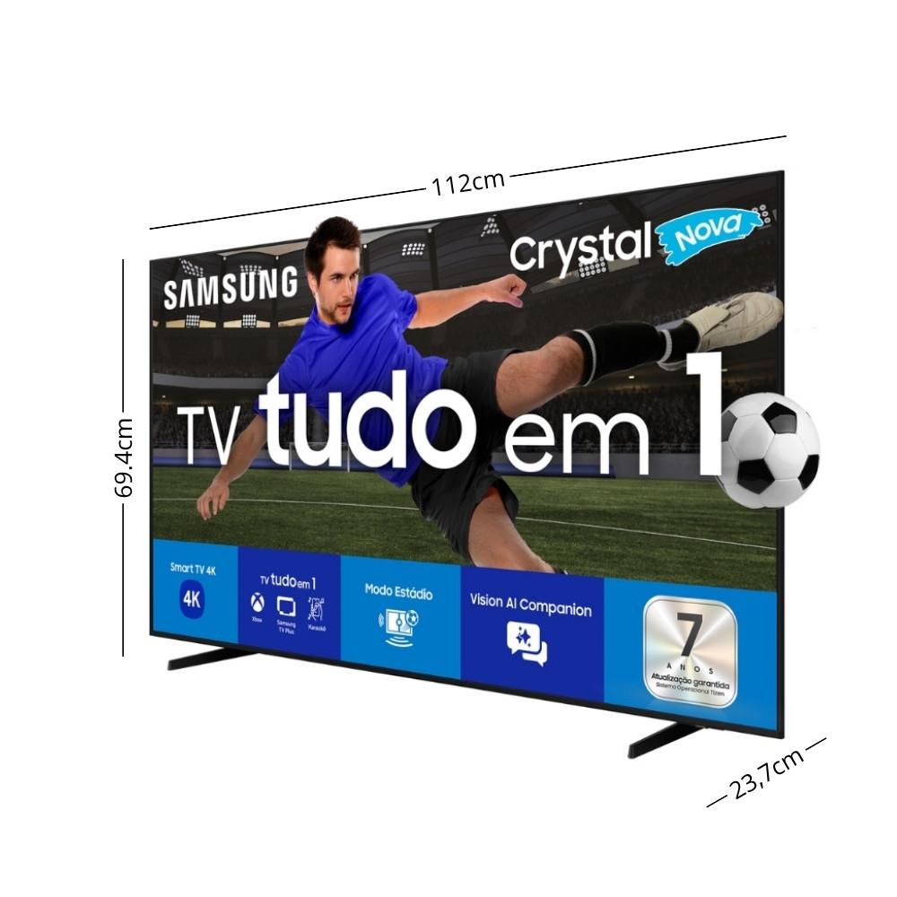Smart TV Samsung 50 Polegadas 4K Crystal Uhd Un50u8600