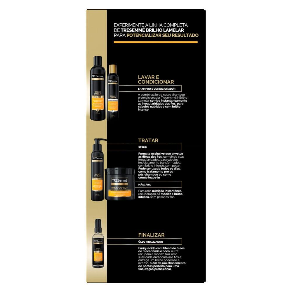 Tresemmé Brilho Lamelar Shampoo 350ml E Condicionador 175ml