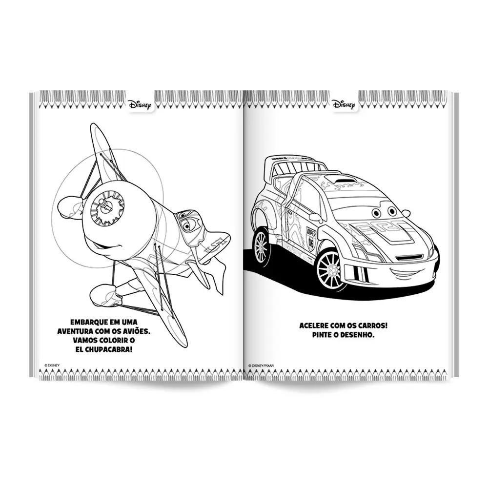 100 Páginas Para Colorir Disney - Meninos