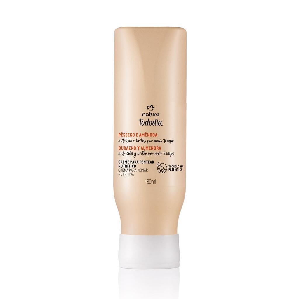 Creme Para Pentear Nutritivo Tododia Pêssego E Amêndoa 180ml