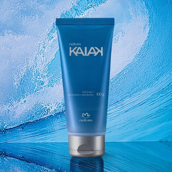 Gel Para Barbear E Pós Barba 2 Em 1 Natura Kaiak 100ml