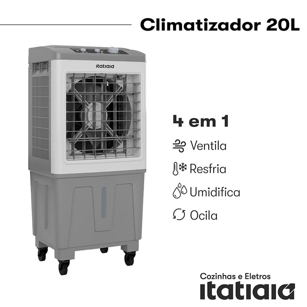 Climatizador De Ar 20 Litros Itatiaia