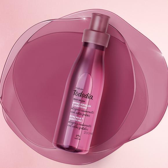 Body Splash Tododia Amora Vermelha E Jabuticaba 200 Ml