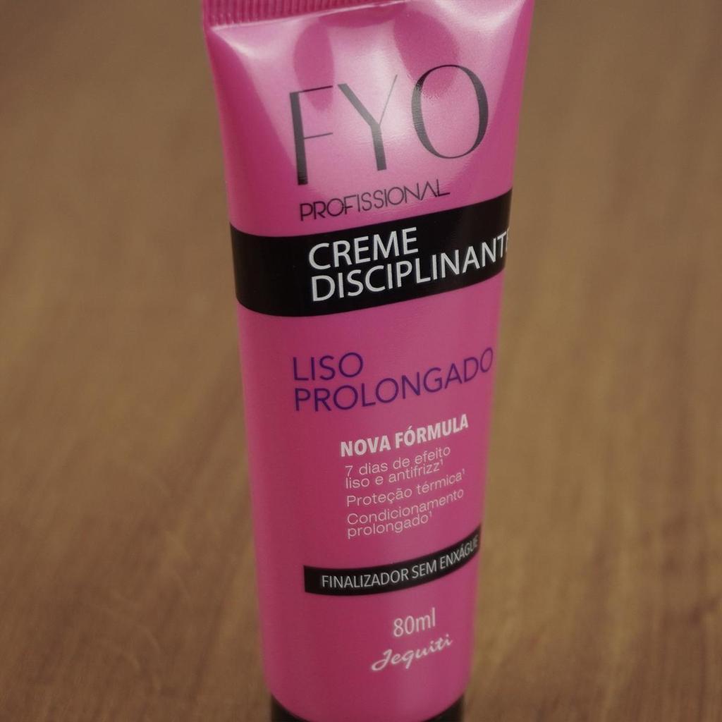 Creme Disciplinante Fyo Profissional Liso Prolongado Antifrizz 80ml - Jequiti
