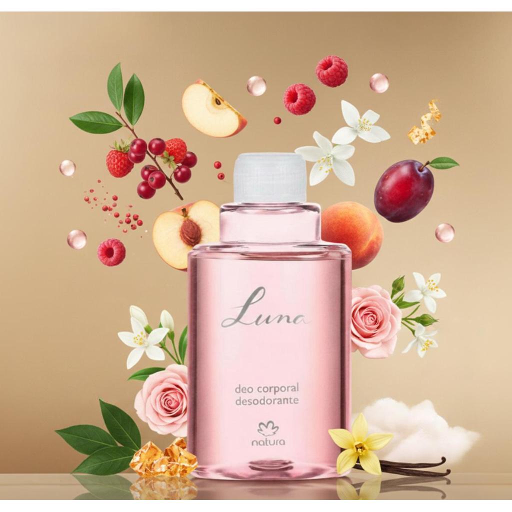 Refil Desodorante Corporal Natura Luna 100ml