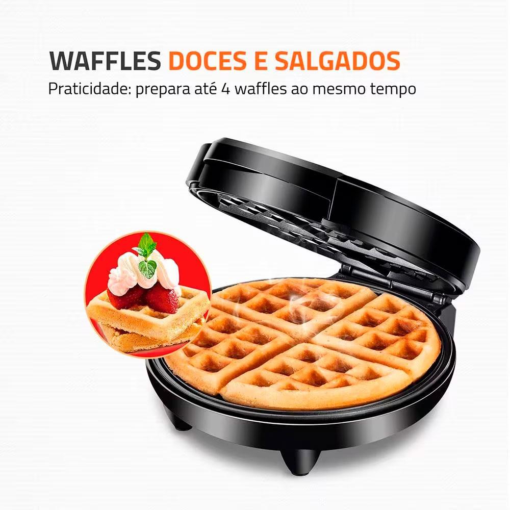 Mquina De Waffle Mondial Pratic Waffle Gw-01