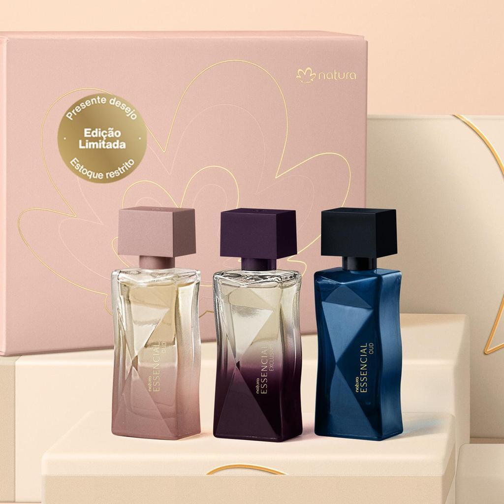 Presente Natura Essencial Miniaturas 3n 25 Ml