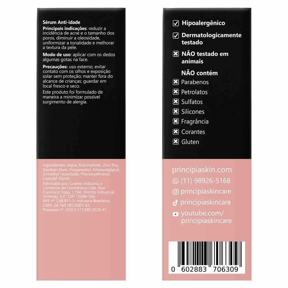 Sérum Principia Nc-10 Niacinamida E Zinco Pca 30ml