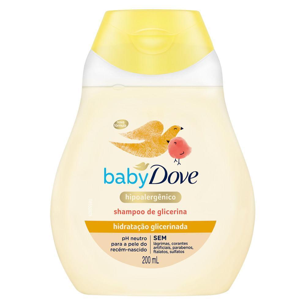 Shampoo Dove Baby 200ml Hidratacao Glicerinado