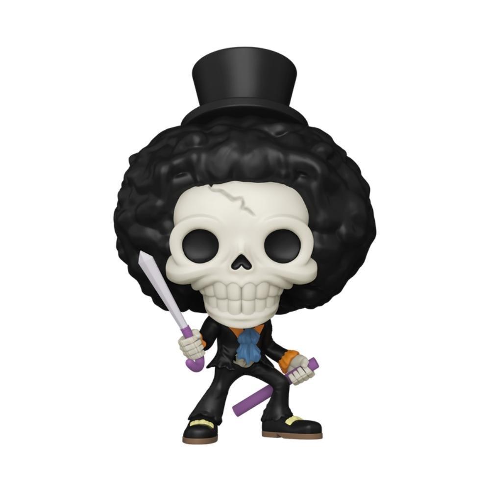 Boneco Funko Pop One Piece - Brook Com Espadas