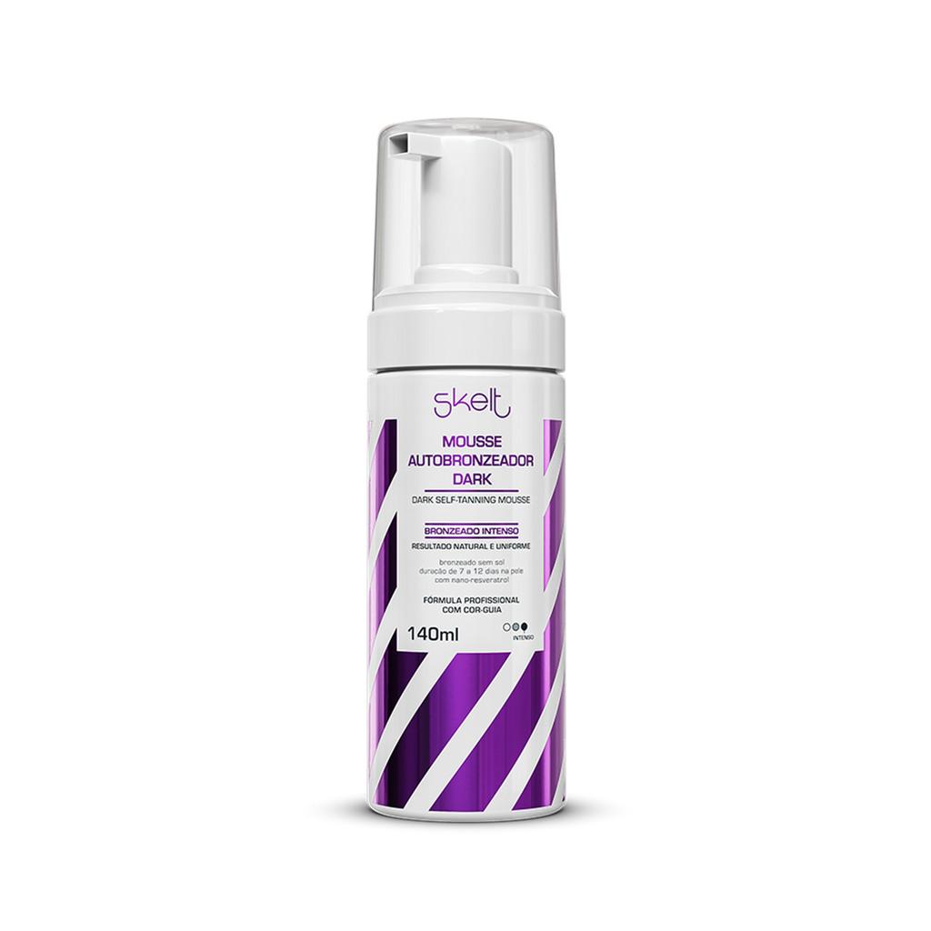 Mousse Autobronzeador Dark 140ml - Skelt