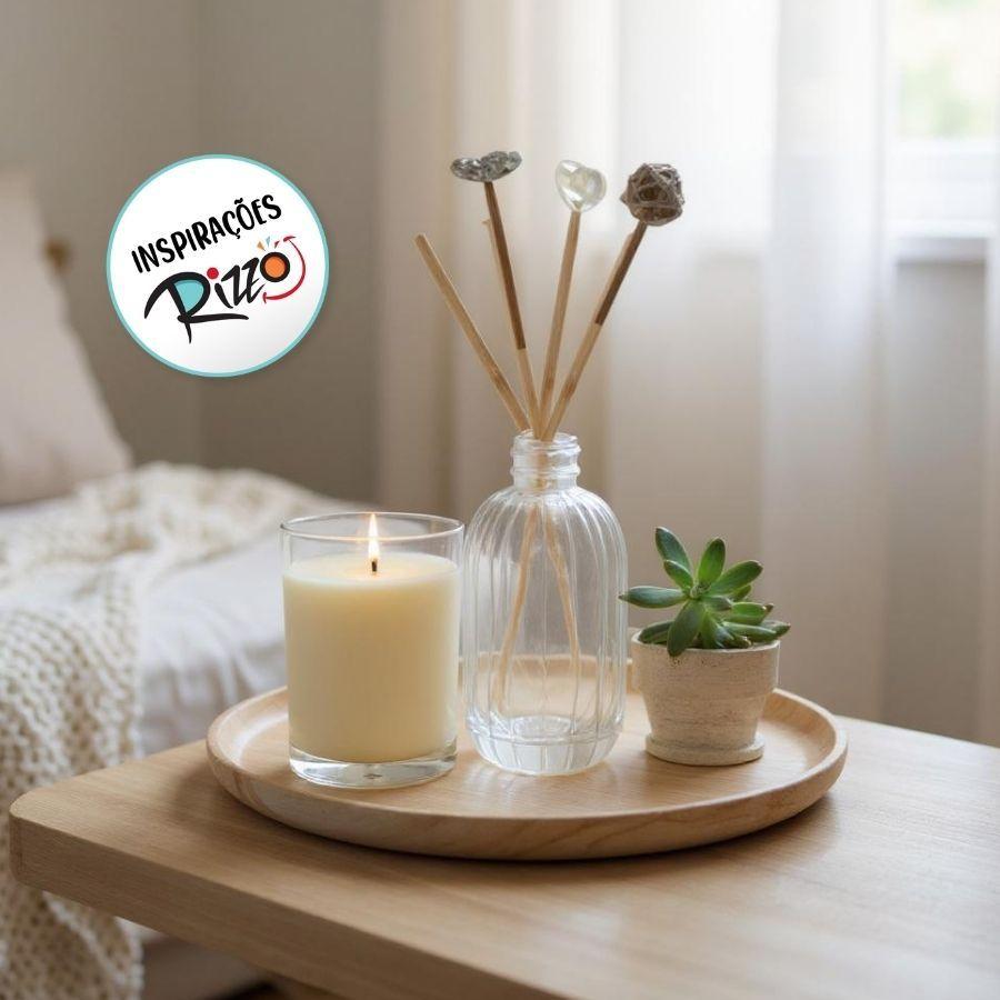 Palito Para Aromatizador - Pérola Dourada - 25cm - 1 Unidade - Rizzo