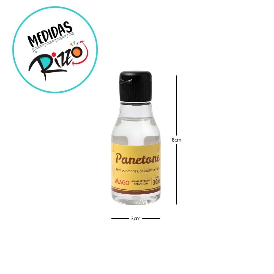 Aroma Artificial Alimentício Panetone - 30ml - 1 Unidade - Mago - Rizzo