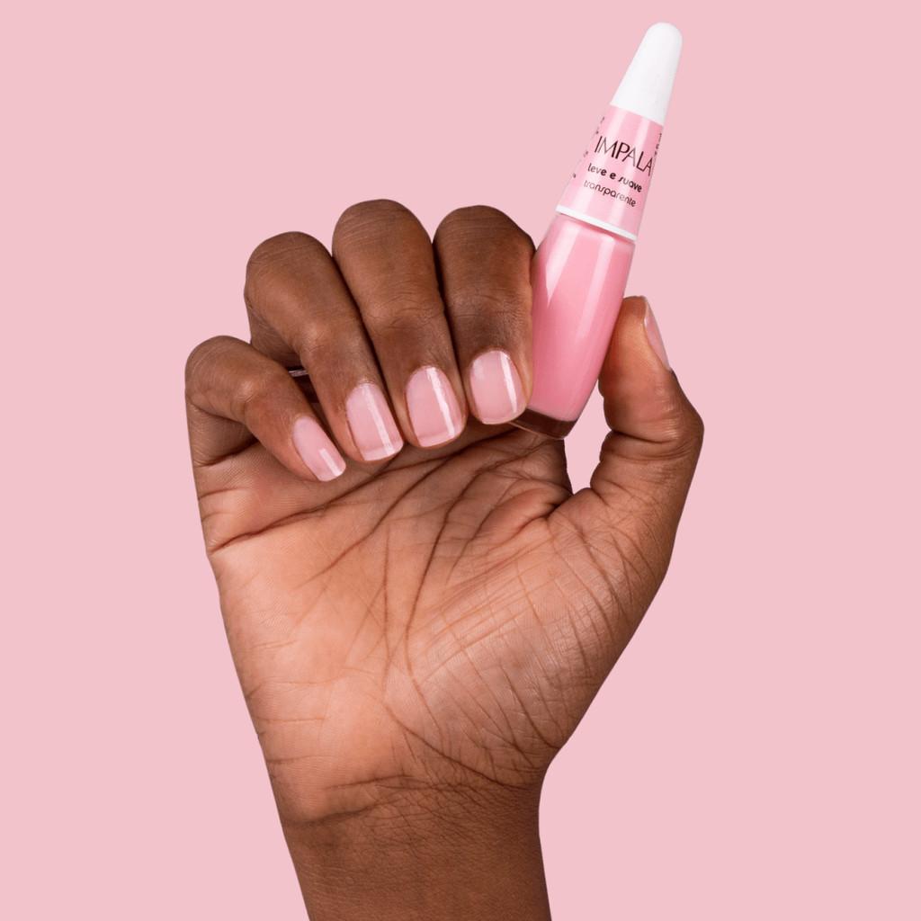 Esmalte Impala Transparente A Cor Da Sua Moda Leve E Suave