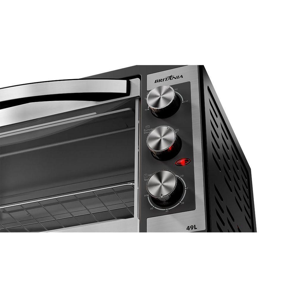 Forno Elétrico 49L Britânia Bfe49 Dupla Resistência 110V