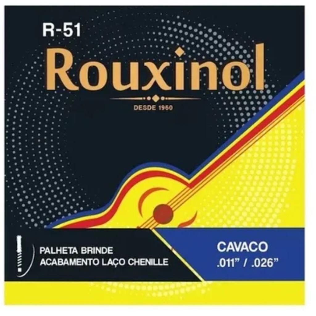 Jogo De Cordas Rouxinol Cavaco C/chenille R51