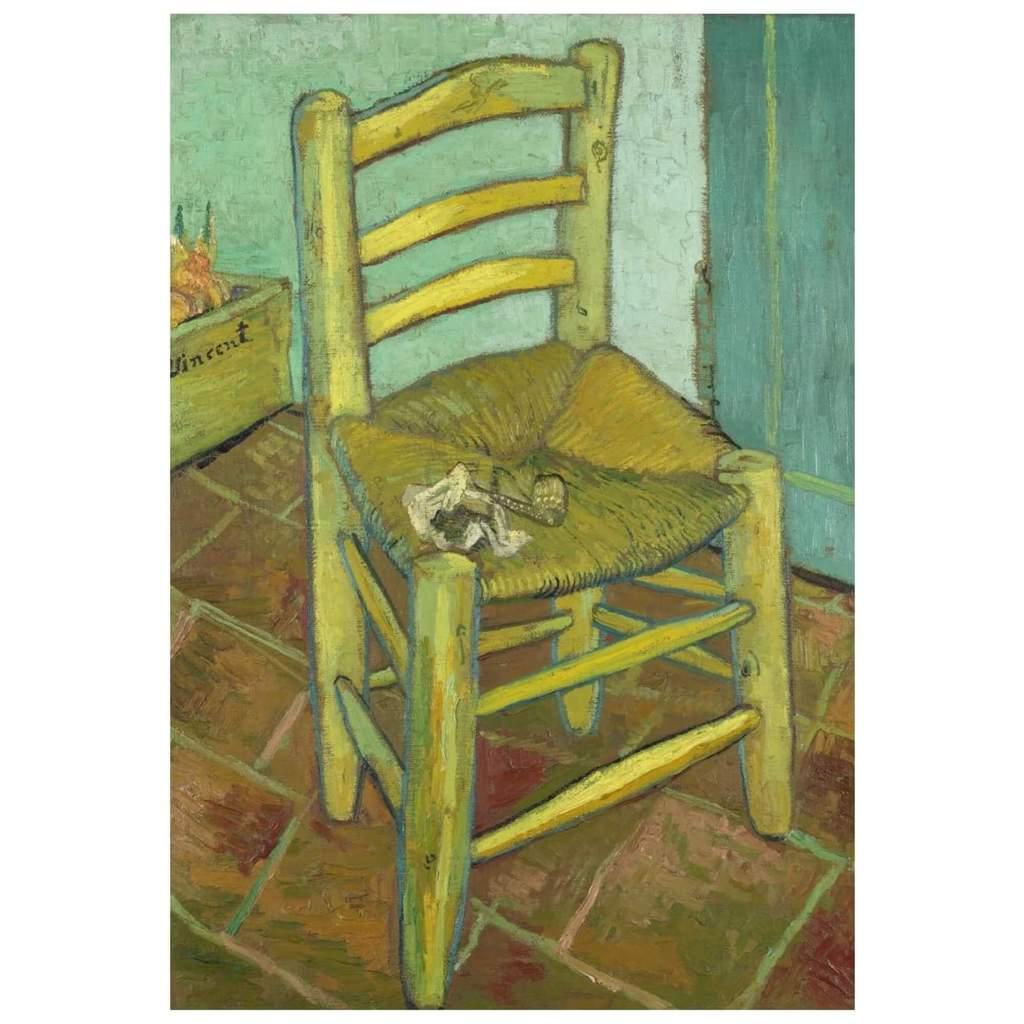 Quebra-cabeça A Cadeira De Van Gogh 500 Peças Mimo Toys