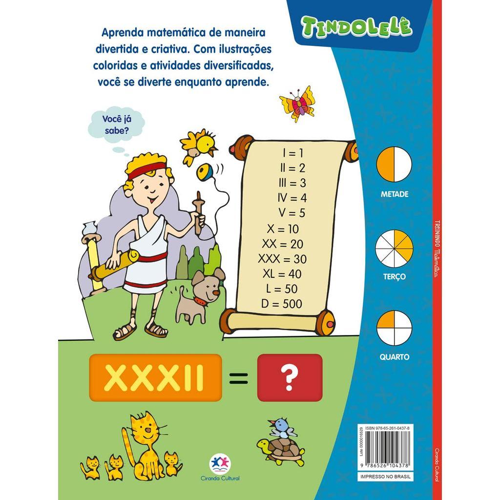 Apoio Escolar Treinando Matemática 9 A 10 Anos
