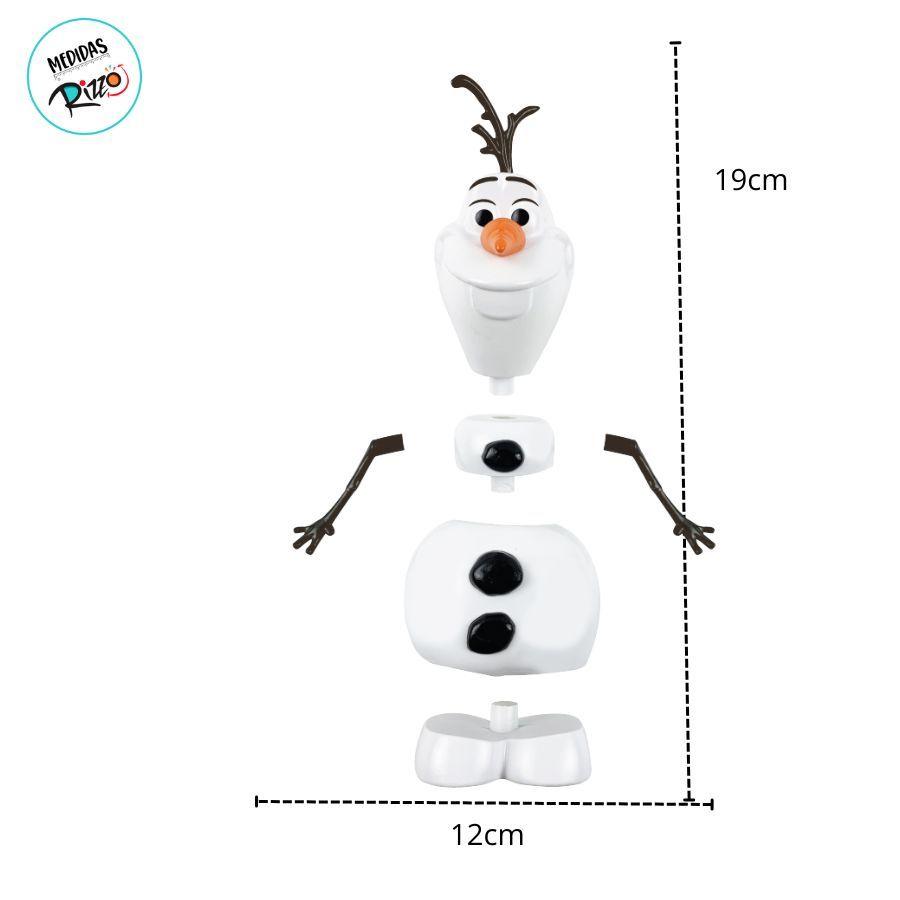 Brinquedo Olaf Monta E Desmonta - 15 Peças - 1 Unidade - Disney Original - Rizzo