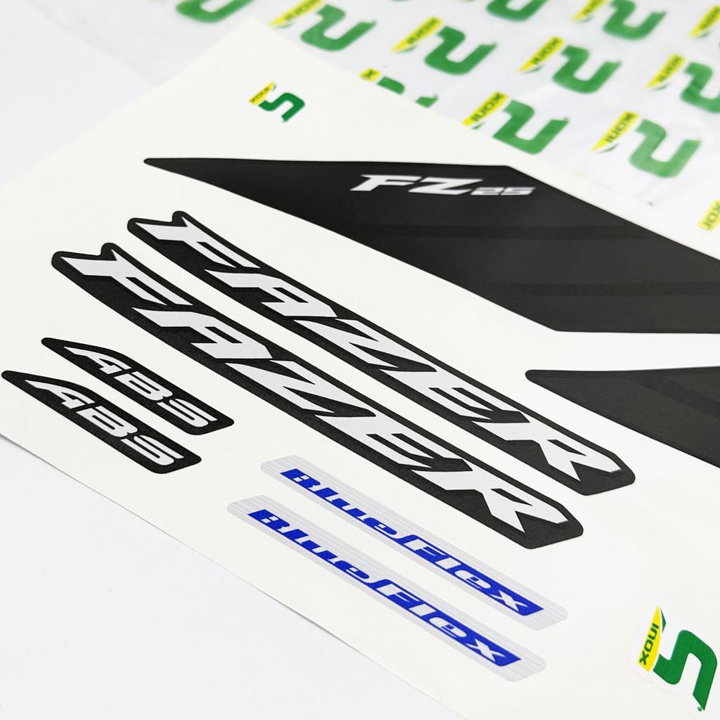 Adesivos Para Fazer 250 Fz25 2022/2023 Moto Preta + Logos