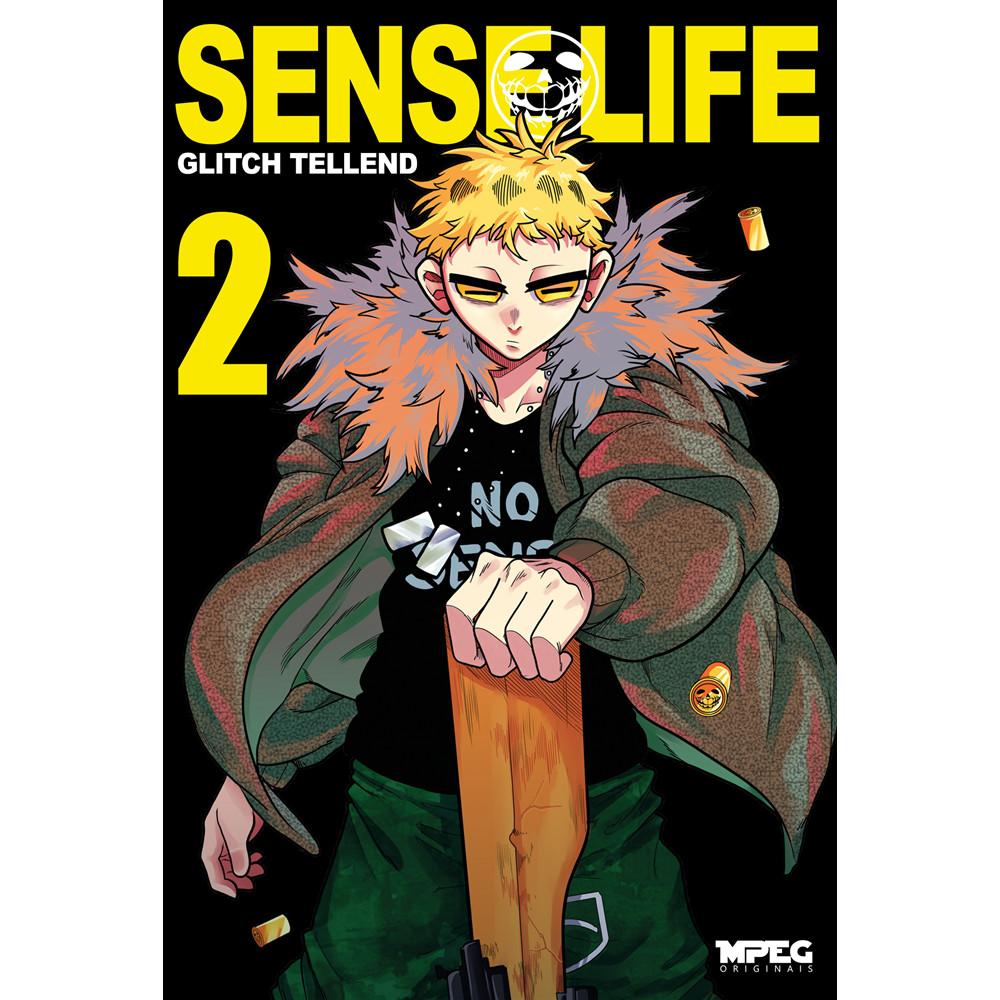 Mangá - Sense Life - Volume 2 - Por Caio Ulisses - Editora Mpeg Isbn 9786583627438