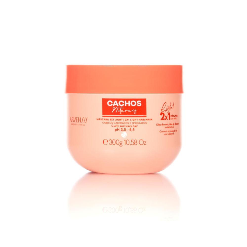 Máscara Capilar Arvensis Light 2 Em 1 Cachos Naturais 300g