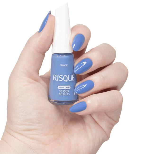 Esmalte Risqué Cremoso Se Solta No Blues