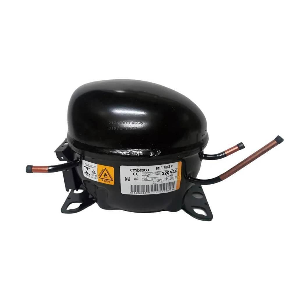 Compressor Embraco 1/5 Hp R600 Emr70clp Sem Resfriador - 220V