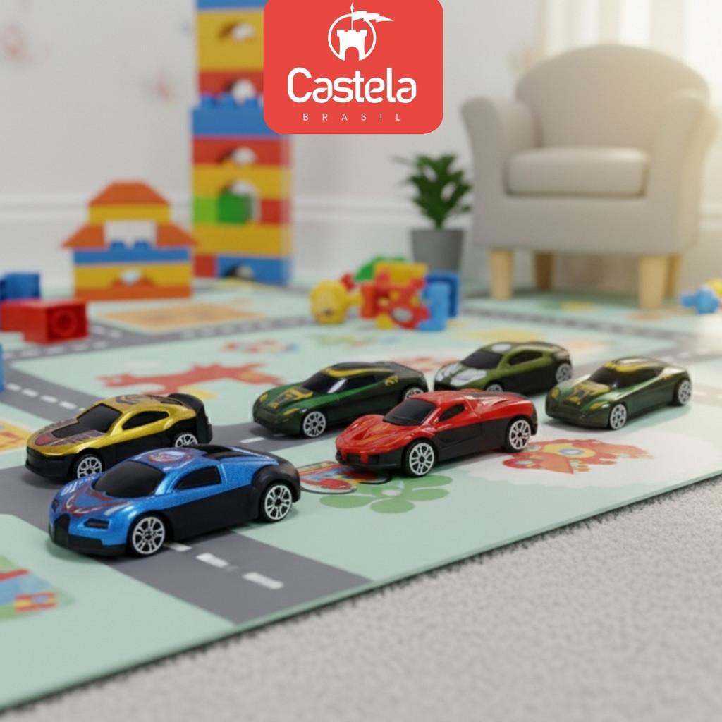 Brinquedo Carrinho Miniatura Esportivo Roda Livre Sortidos 1 64 - Castela
