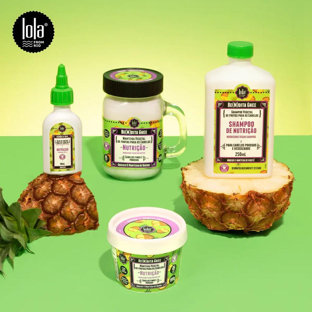 Shampoo Lola Cosmetics Bemdita Ghee Abacaxi 250ml
