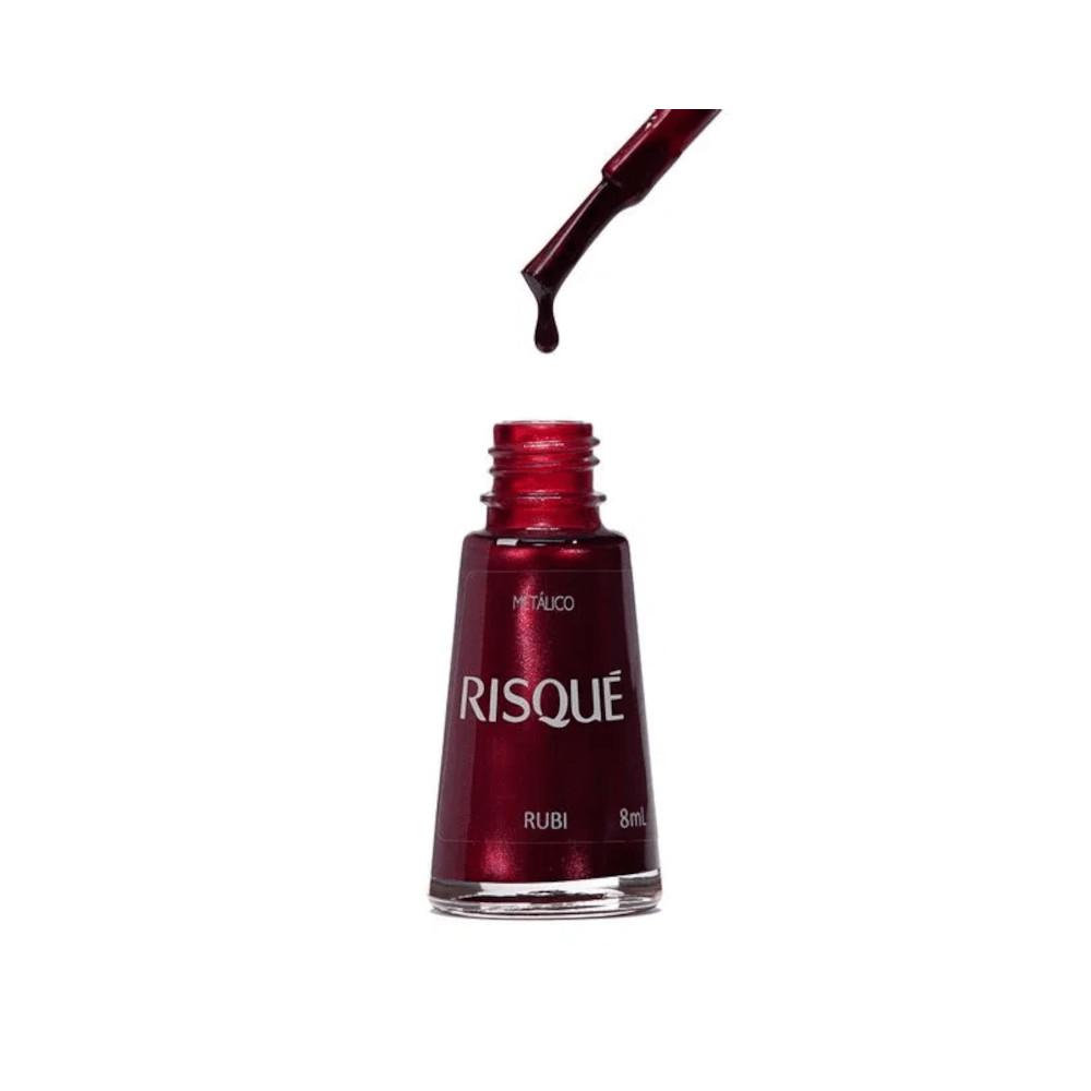 Esmalte Risqué Metálico Rubi
