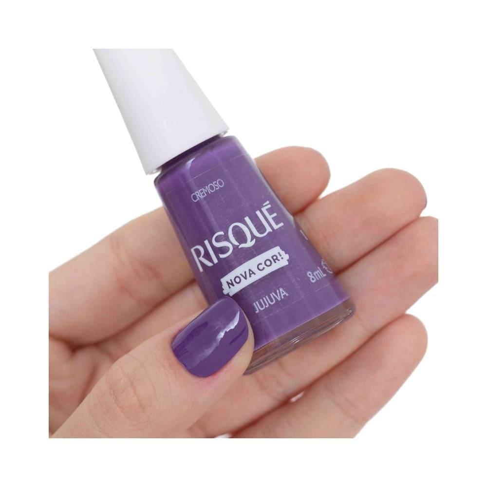 Esmalte Risqué Cremoso Nova Cor Jujuva