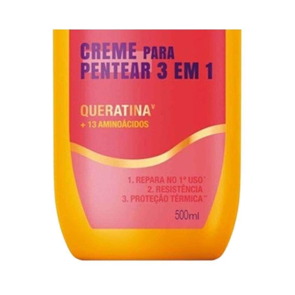 Creme De Pentear Niely Gold Reconstrução 500ml