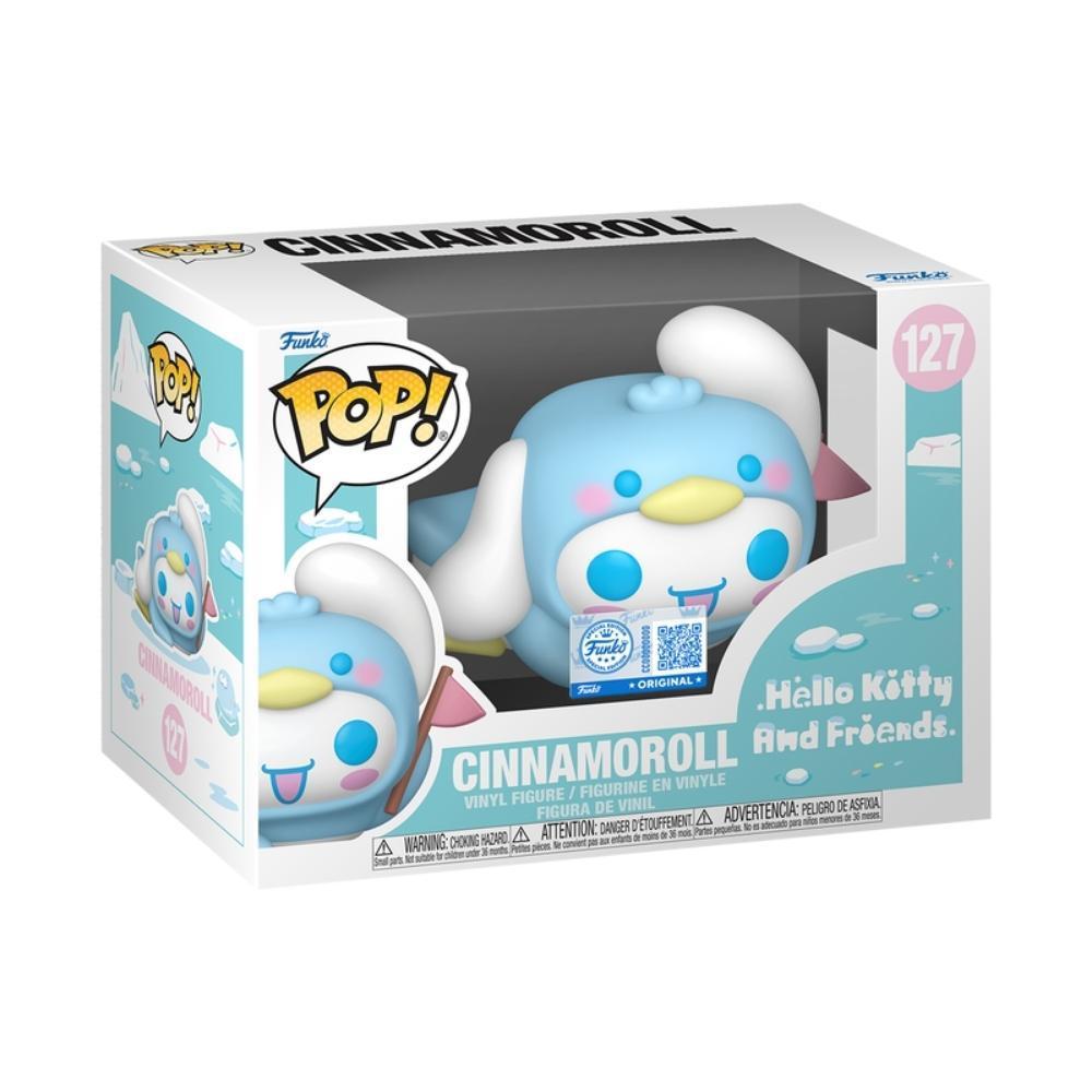 Boneco Funko Pop Exclusivo Sanrio Cinnamoroll Como Pinguim