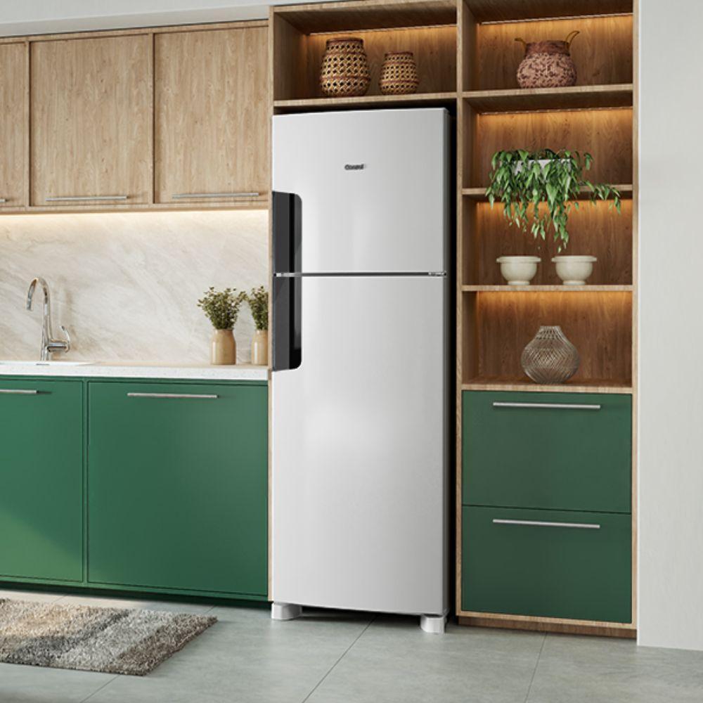 Geladeira Consul Frost Free Duplex Inverter 377L Crm44mb Branca