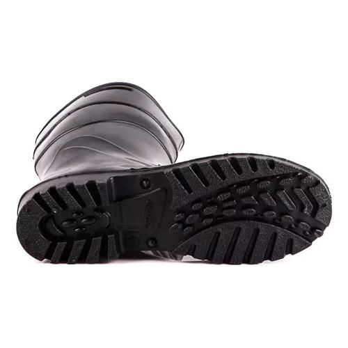 Bota De Chuva Pvc Bracol Borracha Galocha Motoqueiro Moto