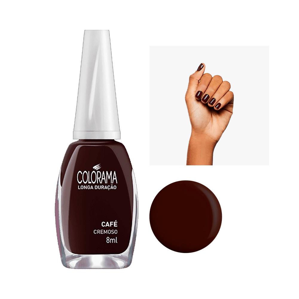 Esmalte Colorama Cremoso Café