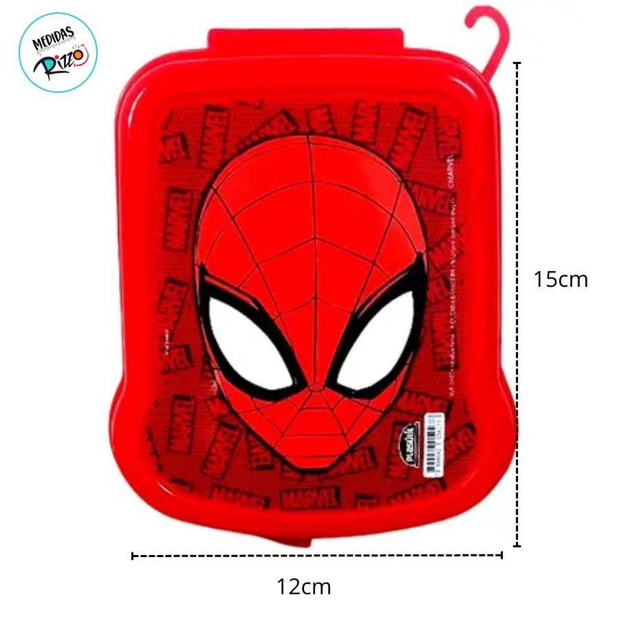 Sanduicheira/Porta Frios - Homem Aranha - 15cm - 1 Unidade - Disney Original - Rizzo