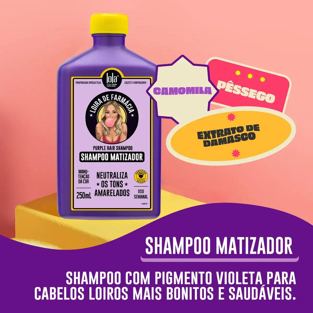 Shampoo Lola Cosmetics Loira De Farmacia 250ml