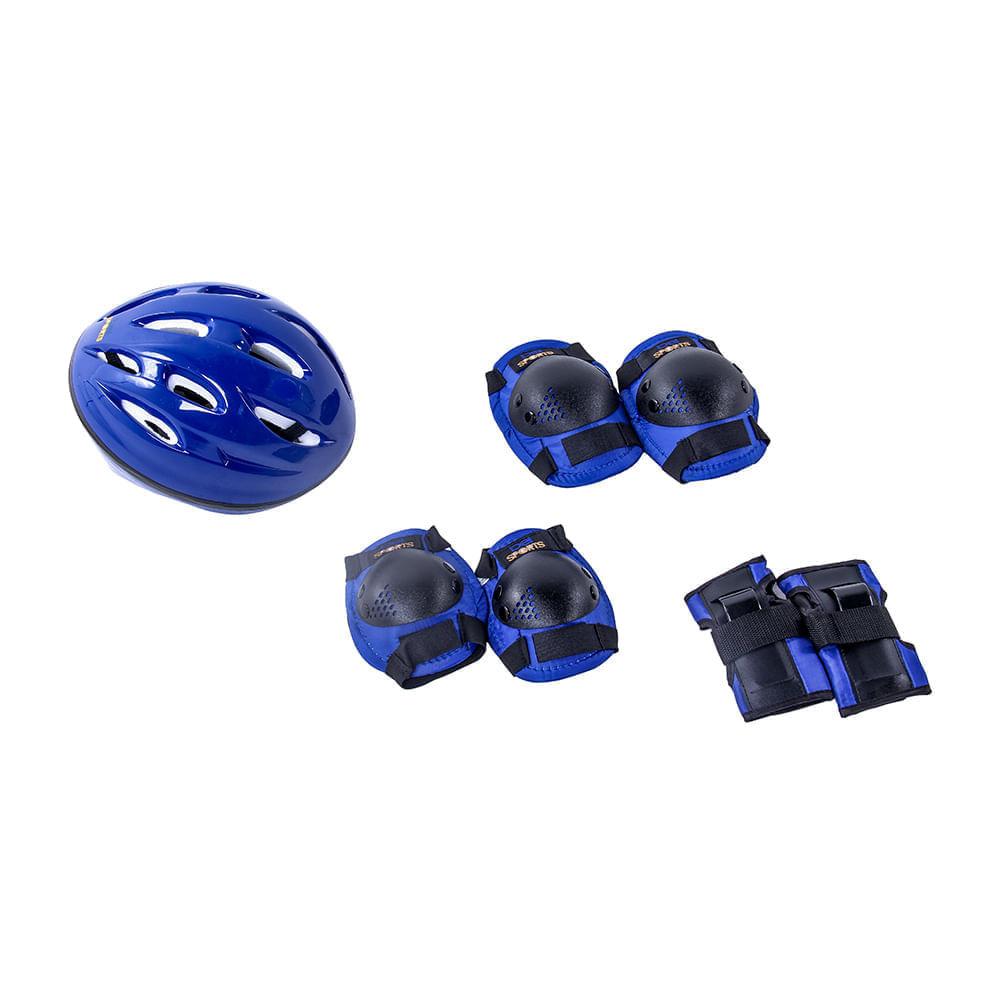 Kit De Proteção Radical Completo (m) Azul Bel