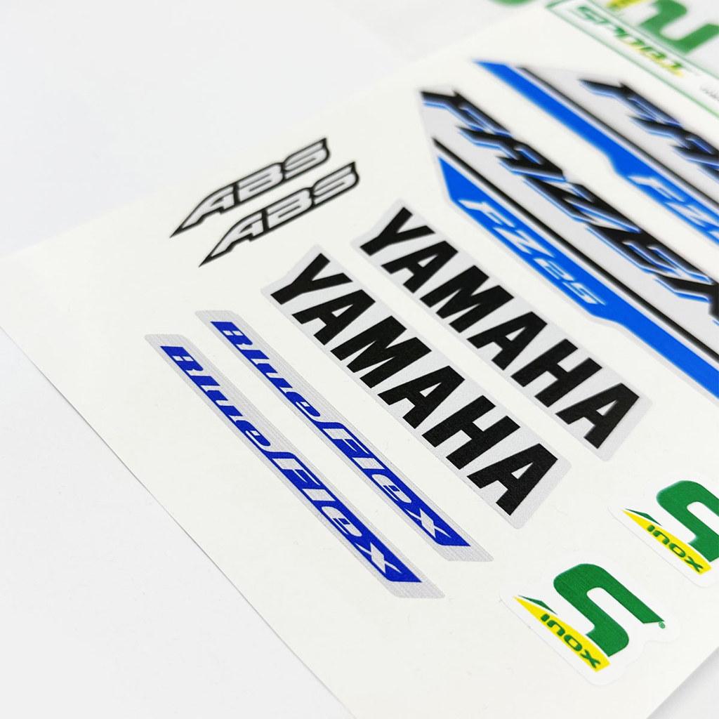 Kit Adesivos Para Moto Yamaha Fazer 250 Fz25 18/2021 + Logos