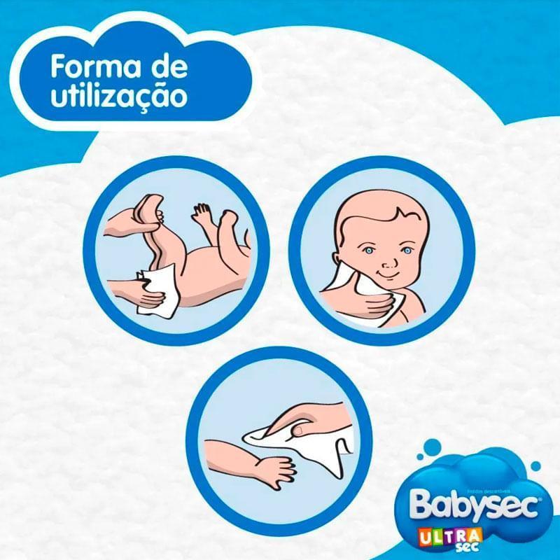 Toalhas Umedecidas Babysec Ultrasec Fresh 48 Unidades - 1 (um) Pacote