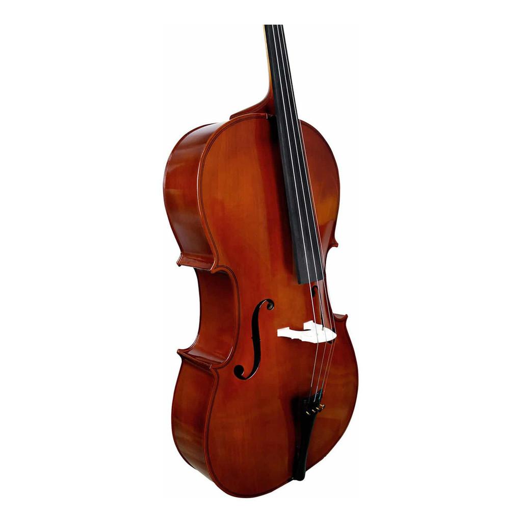 Violoncelo Giannini Gcl 4/4 Verniz Brilhante Com Case Marrom