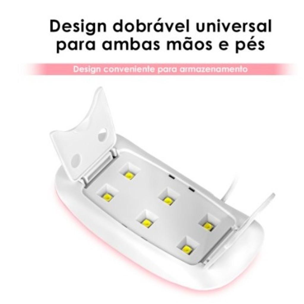 Mini Cabine Sun Mini De Unha Estufa LED Para Unhas Em Gel Portátil